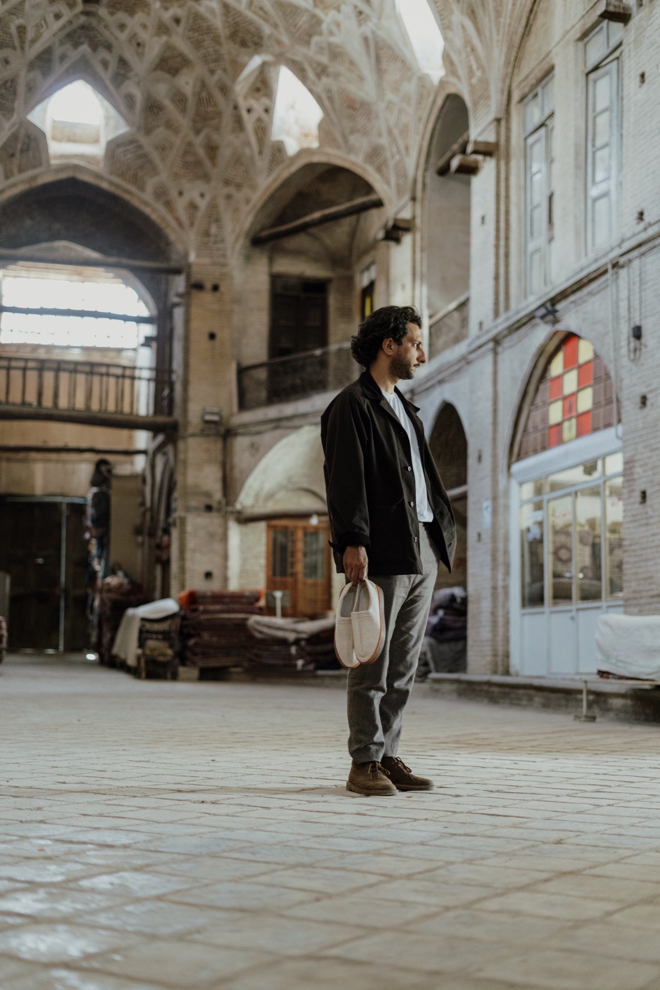Portrait de Danial Mazinani, fondateur de Majnoon